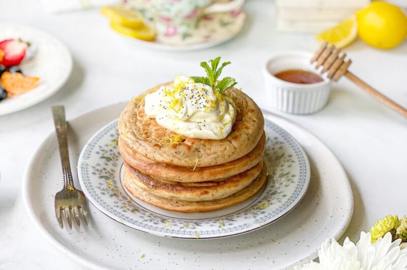 Lemon Yogurt Pancakes